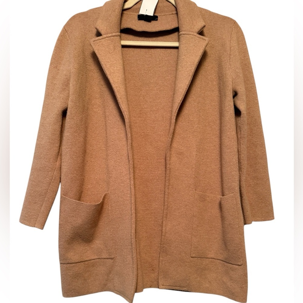 J Crew 365 Sophie Open Front Blazer Size XXS Tan Colored​